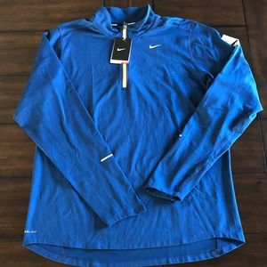 Nike Dri-Fit WE RUN NYC Running 1/2 zip Jacket L